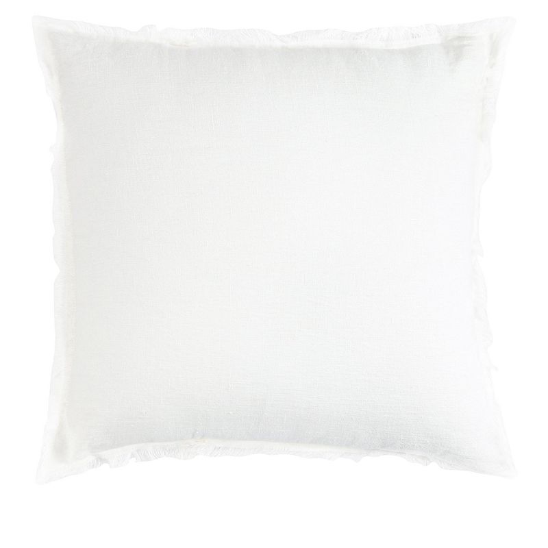 White So Soft Linen Pillows, 3 of 12