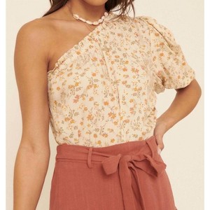 Women's Zoey One Shoulder Bodysuit - PROMESA - 1 of 4