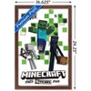 Trends International Minecraft: 15th Anniversary - Hostile Behavior Framed Wall Poster Prints - 3 of 4