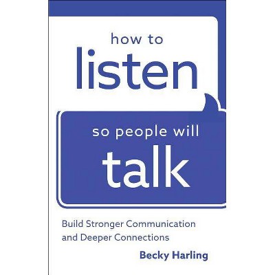 How to Listen So People Will Talk - by  Becky Harling (Paperback)