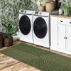 Modern Rainbow Easy Jute Area Rugs, Washable Natural Contemporary Indoor Outdoor Carpet for Living Room Bedroom Office Farmhouse Patio Backyard RV - 3 of 4