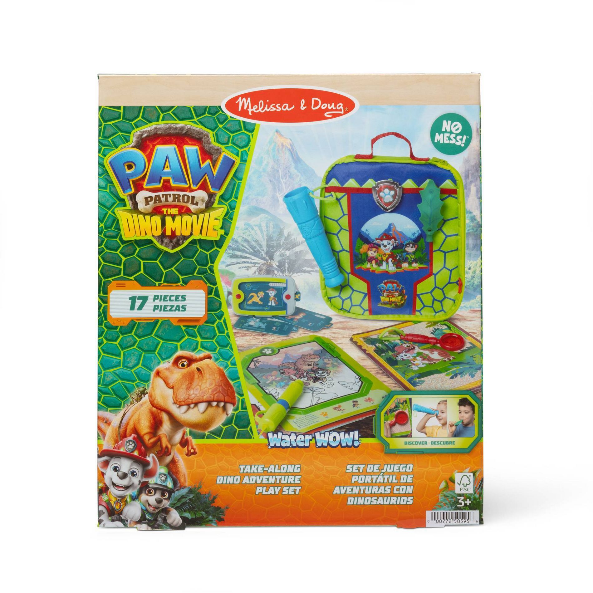 Melissa & Doug PAW Patrol Dino Adventure Water WOW! Role Play Set Toy