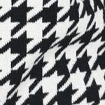 black houndstooth