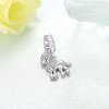 Sterling Silver Dog Charm Beads: Pug, Corgi, French Bulldog & More for Bracelets & Jewelry Making - 3 of 4