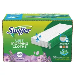 Swiffer Sweeper Wet Mopping Cloth - Lavender - 38ct