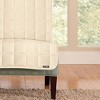 Antimicrobial Quilted Armless Chair Furniture Protector - Sure Fit - 3 of 3