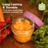 6pk Prep Baby Food Storage Containers, 4 oz Leak-Proof, BPA Free Glass Baby Food Jars for Feeding - 4 of 4