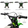 24V Electric Off-Road Motorcycle,250W Motor 13.6MPH Fast Speed Motocross,Leather Seat Dirt Bike, - 3 of 4