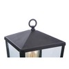 Craftmade Lighting Olsen 1 - Light Post Light in  Midnight - 4 of 4