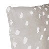 18"x18" Skyline Furniture Square Outdoor Throw Pillow Fawn Gray - 3 of 4