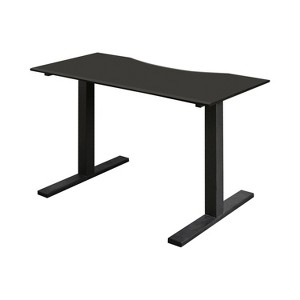Baron Contemporary Adjustable Office Stand Up Table Small Black - ioHOMES