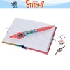 Disney Stitch Mini Diary with Lock and Keys, Ballpoint Pen, 150 Lined Pages, Blue - 4 of 4