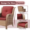 Gymojoy Outdoor Patio Chair with Table High Back Club Chair - 4 of 4