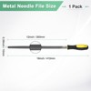 Unique Bargains Square Metal File High Carbon Steel Grip Handle Diamond Multipurpose Hand Files - 3 of 4