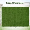 Costway 4 x 6/5 x 8/6 x 10 FT Artificial Grass Turf with Drainage Holes Nonslip Bottom 60 OZ Heavy - 3 of 4