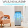 Tangkula 3 in 1 Portable Air Conditioner AC Unit Air Cooler 8000BTU ASHRAE 230 sq.ft Grey - 3 of 4