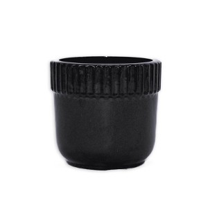 SpassWay 15" Dia Outdoor Indoor Ceramic Planter Pot Decorative Planter with Drainage Hole Patio Flower Pot - 1 of 4