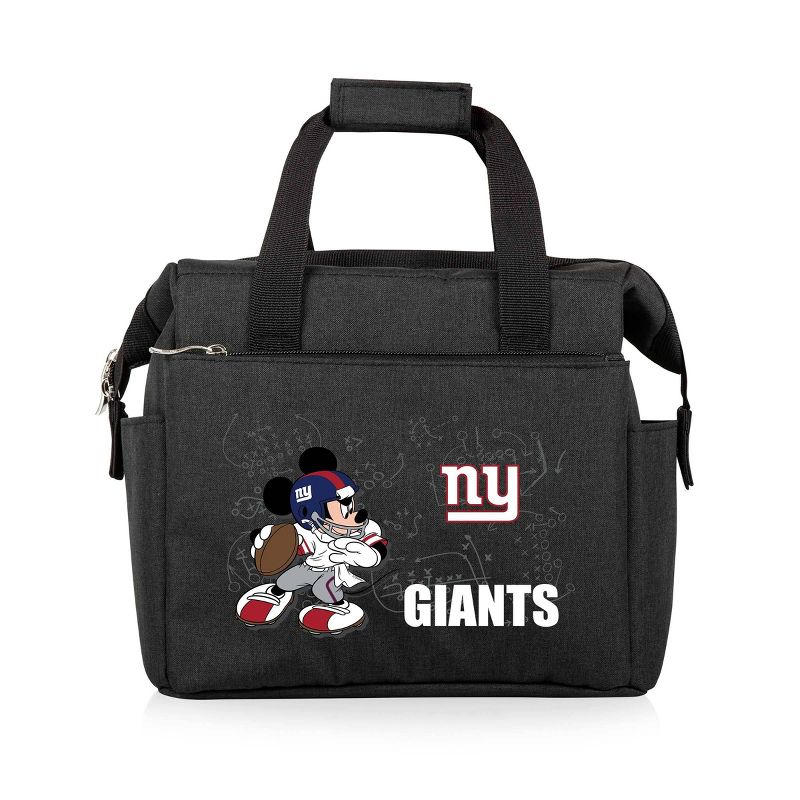 NFL New York Giants Mickey Mouse On The Go Lunch Cooler - Black, 1 of 6