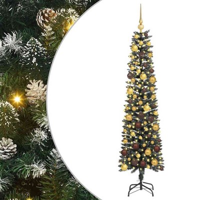 vidaXL Artificial Christmas Tree with Stand Green 50.5 x 50.5 x 180 cm