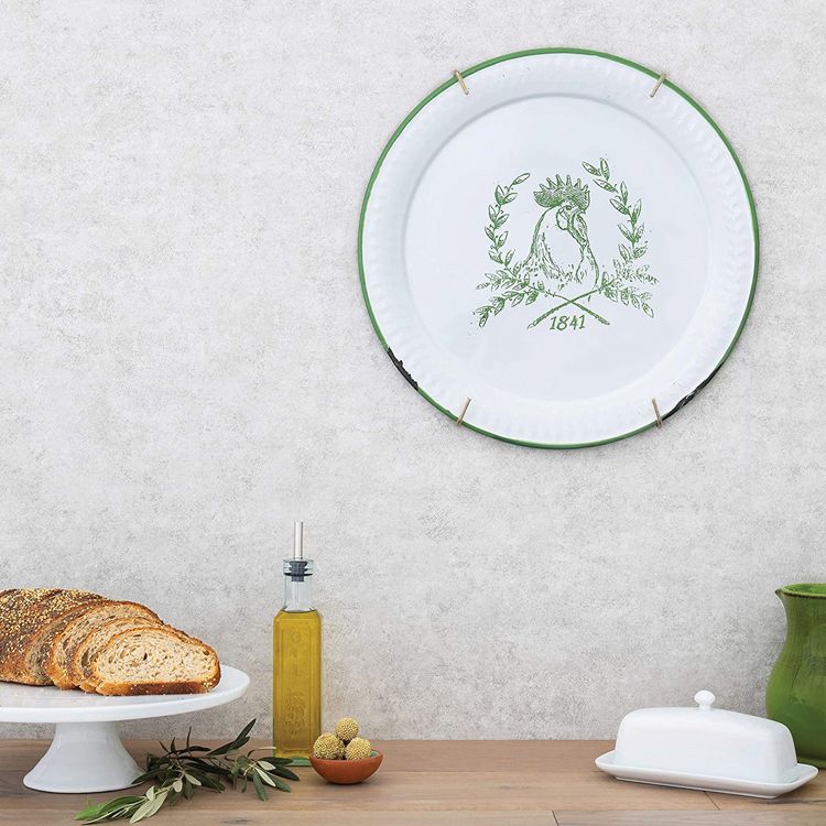 Better Houseware Plate and Tray Hangers, 10-In. to 16-In., Brass in Gold, 4 of 8