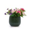 Yinvani 3 Pcs Ceramic Flowerpot, Modern Planter for Patio, Garden or Windowsills - 3 of 4