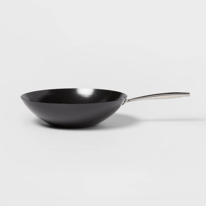 12&#34; Carbon Steel Nonstick Wok - Made By Design&#8482;, 1 of 5