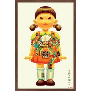 Trends International Netflix Squid Game: Season 2 - Toy Doll Framed Wall Poster Prints - 1 of 4