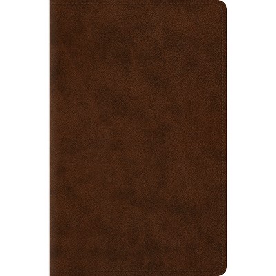 Wide Margin Reference Bible-ESV - (Leather Bound)
