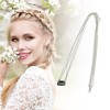 Unique Bargains Women's Round Beads Braided Hair Chain 1 Pc - 4 of 4