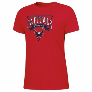 NHL Washington Capitals Women's Short Sleeve T-Shirt - 1 of 3