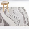 Balta Rugs 5'3"x7' Bender Abstract Plush Area Rug Cream - 2 of 4