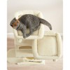 FEANDREA Cat Tree, Cat Tower for Indoor Cats, 56.3-Inch Cat Condo with Scratching Posts, Hammock, Plush Perch - 4 of 4
