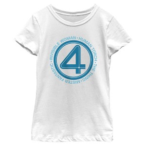 Girls The Fantastic Four: First Steps Family Number T Shirt - 1 of 4