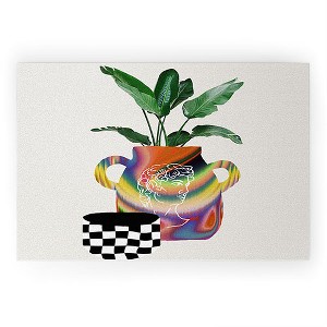 MsGonzalez A house plant Still life 36" x 24" Welcome Mat - Society6 - 1 of 3