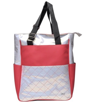 Glove It Tennis Tote Bag, Tennis Bag for Women, Ladies Sports Shoulder Bag, Large Tote with 6 Pockets, fits 2 Rackets - Naples