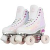 Crazy Skates Glitz Roller Skates For Women And Girls - Dazzling Glitter Sparkle Quad Skates - 4 of 4