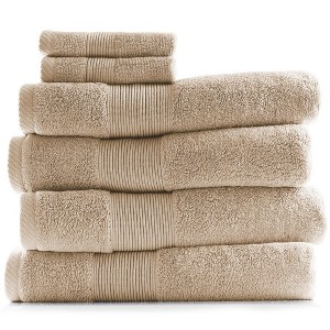 Hearth & Harbor 100% Cotton Towel Sets for Body and Face - 1 of 4