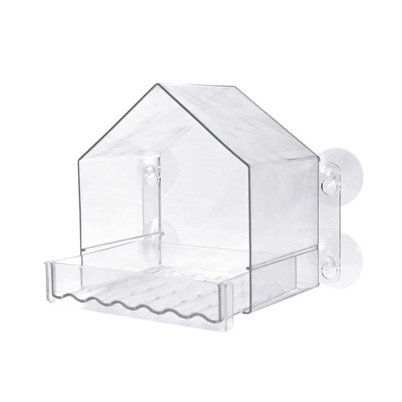 Nature&#39;s Way Bird Products 2 Cup Clear View Plastic Window Bird Feeder 6.75&#34;, 3 of 10
