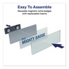 Avery The Mighty Badge Name Badge Inserts, 1 x 3, Clear, Laser, 20/Sheet, 5 Sheets/Pack - 4 of 4