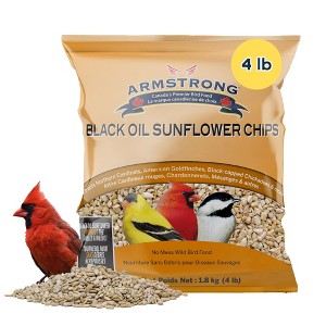 Armstrong Wild Bird Food Black Oil Sunflower Chips - 1 of 4