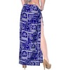 LA LEELA Women's Swimwear Cover up Wrap Sarong Wraps One Size Berry Hawaiian - 3 of 4