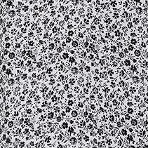 white-black floral