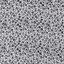 white-black floral