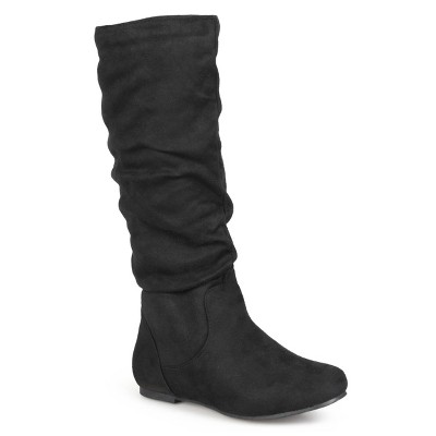 Journee Collection Womens Rebecca-02 Round Toe Riding Boots