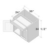 CASAINC 30 in. W x 24 in. D x 34.5 in. H Plywood Ready to AsseMatte Blackle Floor Base Kitchen Cabinet in Pearl White with Drawer - 3 of 4