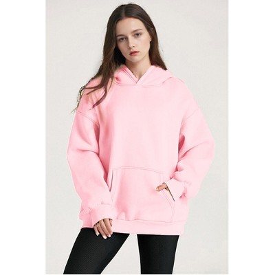 Attraco Women's Oversized Fleece Hoodie Sweatshirt with Kangaroo Pocket