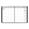 Recycled Weekly Vertical-Column Format Appointment Book, 11 x 8.25, Black Cover, 12-Month (Jan to Dec): 2025 - 4 of 4