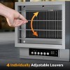 Etust 7500W Electric Garage Heater, Wall or Ceiling Mount Space Heater, Industrial-Grade Steel Design for Garages & Workshops - 3 of 4