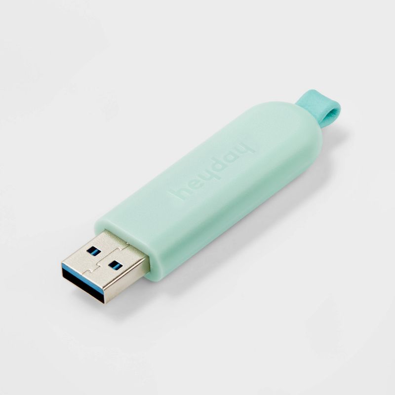 USB-A (64GB) Flash Drive - heyday&#8482; Spring Teal, 4 of 6