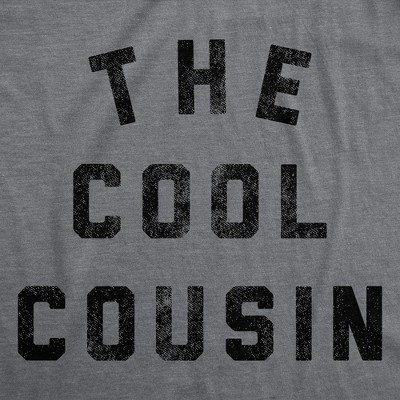 Мужские футболки Crazy Dog T-Shirts, Inc. Mens Funny T Shirts The Cool Cousin Sarcastic Family Reunion Graphic Tee for Men - Crazy Dog Men's T Shirt for Thanksgiving Dark Grey L — фото 2